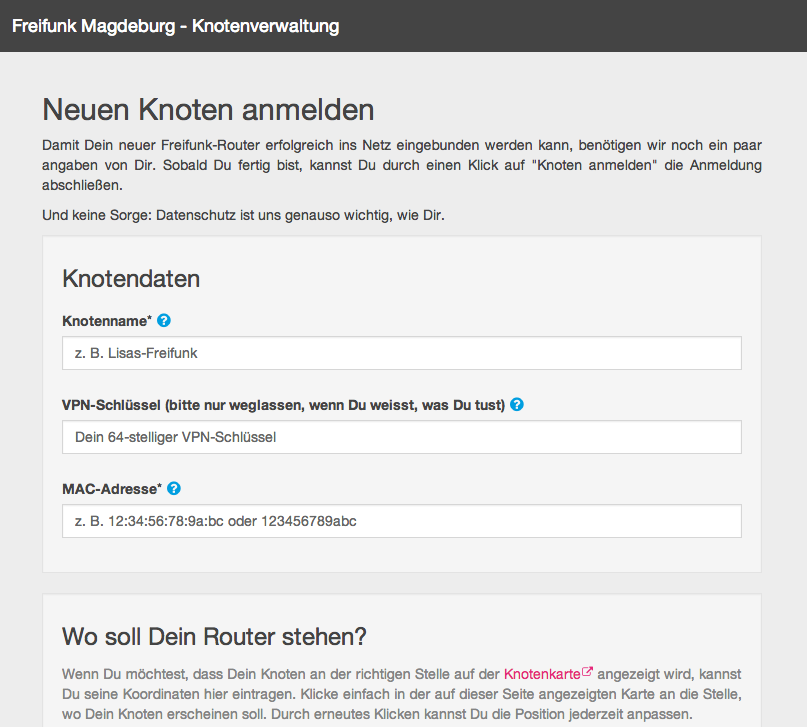 Config fertig