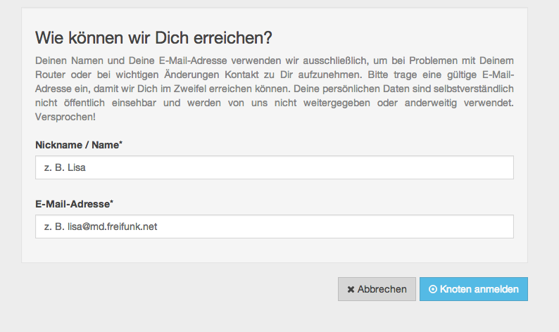 Config fertig